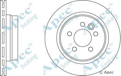 APEC BRAKING dsk2373 -  Тормозной диск